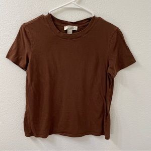 Forever 21 with purpose shirt brown small